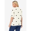 Woman Within Plus Size Perfect Elbow-Length Sleeve Cardigan - 3 of 4