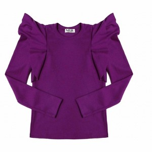 Girl Flutter Sleeve Sweater - MIA - 1 of 3