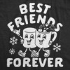 Womens Funny T Shirts Best Friends Forever Marshmallow Hot Chocolate Sarcastic Tee For Ladies - Crazy Dog Women's T Shirt - image 2 of 4