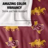 Midwestern State University Logo Pattern Silky 50x60 Blanket, 1 Sided - 4 of 4