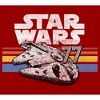 Men's Star Wars Millennium Falcon 77' Vintage Stripes T-Shirt - 2 of 4
