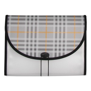 C-Line Expanding File Plaid Letter 13 Pockets 1.5" Exp 1/EA 58312 - 1 of 4