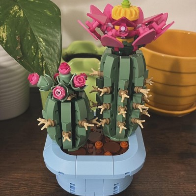 LEGO Botanicals Flowering Cactus Building Toy 11509 : Target