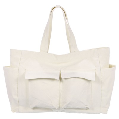 Unique Bargains 600D Oxford Waterproof Garden Tool Organizer Storage Carrier Bags 19.69" x 5.91" x 13.39"