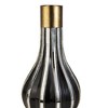 NicBex Polyresin Vase Home Unique Shape with Black Finish and Silver Zebra Pattern for Centerpieces for Dining Room, Living Room, Office - 2 of 4
