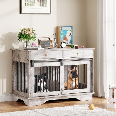 Dog Furniture Crate, Large Furniture Style Dog Crate