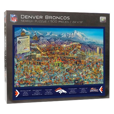 Denver Broncos Joe Journeyman Find Joe Puzzle 500pc