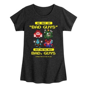 Girls' - Disney - Bad Guys But Not Bad, Guys Fitted Short Sleeve Graphic T-Shirt - 1 of 3