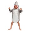 Joyfy Kids' Halloween Shark Costume , Gray Shark Boy Costume with Fin Tail for Halloween Dress Up Party - 3 of 4
