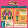 Novelty Lights RetroGlo® Ceramic Mini Lights 50 Light on Green Wire 25 Feet Long - 4 of 4