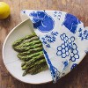 Bee's Wrap 3pk Reusable Beeswax Food Wraps Sustainable Plastic Free - 1 Small 1 Medium 1 Large Blue - image 4 of 4