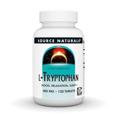 L-Tryptophan 500mg by Source Naturals, Inc.  -  120 Tablet