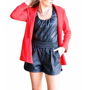 Women's Hottie Long Blazer - Pretty Follies - 1 of 2