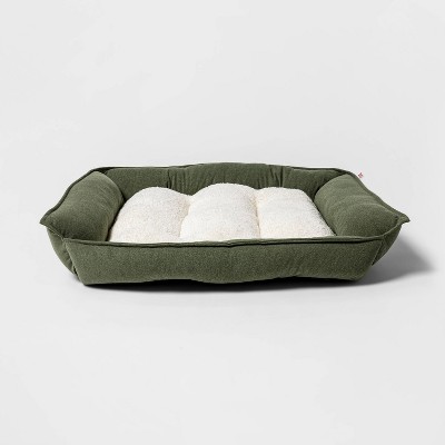 Green on sale dog beds