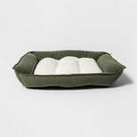 Cuddler Dog Couch - Sage Green - Boots & Barkley™
