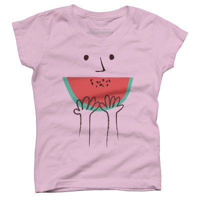 Girl's Design By Humans Summer smile By radiomode T-Shirt