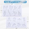JDICTION 16 Marine/Terrestrial/Amphibious Animal Resin Molds - Silicone Molds for Epoxy Resin Casting, DIY Keychains, Pendants & Ornaments - 2 of 4