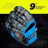 Ortiz34 Youth T-Ball Set, 25" Aluminum Bat (-10 Drop), Foam Core T-Ball, 9" Lightweight Glove, Graffiti Print (Blue/Black) - 3 of 4