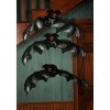 HalloweenCostumes.com  3-Pack Black Bat Prop | Ideal for Halloween and Party Decorations, Black/White - 4 of 4