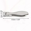 Unique Bargains Stainless Steel Nail Clippers Portable Nail Clipper Kit for Thick Nails 1 Pc - 4 of 4