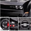 Licensed Dodge Challenger 12V Kids Ride-On Car, Electric Vehicle with Remote Control, LED Headlights, Battery Display - 3 of 4