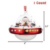 Every Day is Christmas Glass Blown Decoration Cute Hand Made Figurines Christmas Tree Ornament - 2 of 4