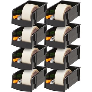 IRIS USA Modular Stacking Bin - Black Bins - 1 of 4