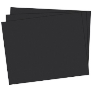 School Smart Railroad Board, 22 x 28 Inches, 6-Ply, Black, Pack of 25 - 1 of 4