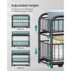 SONGMICS Pull Out,  Sliding, Stackable Under Sink Cabinet Organizer with Storage Basket Drawers, for Kitchen - 3 of 4
