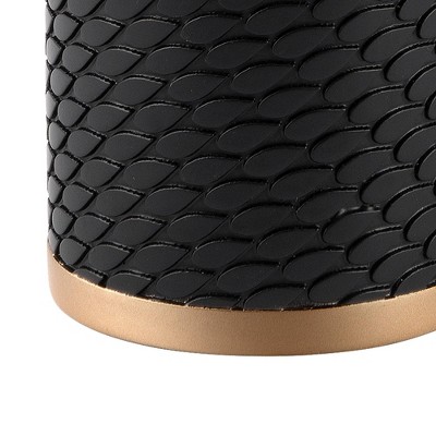 Amal Black and Gold Resin Lotion Pump