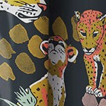 animal print dark jungle