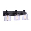 Craftmade Lighting Elsa 3 - Light Vanity in  Flat Black - 2 of 4