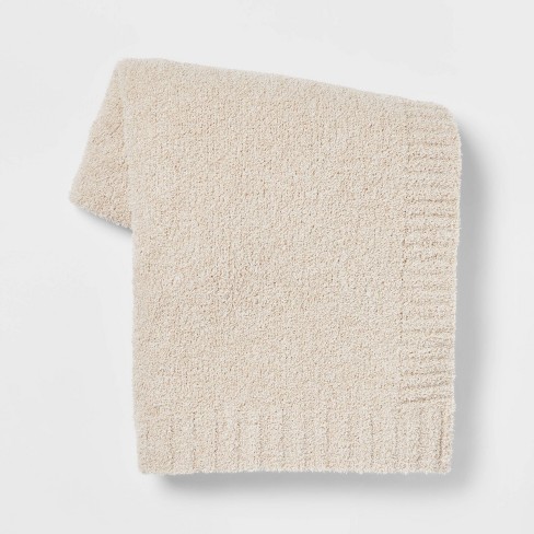 Cozy Knit Throw Blanket Neutral - Threshold™ : Target