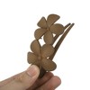 Unique Bargains Women's Classic Flower Hair Clips 4.13"x2.09"x1.50" 1 Pc - 3 of 4