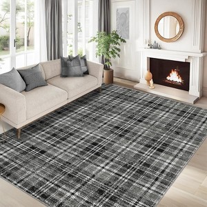 Hallway Runner Rug Washable Vintage Distressed Area Rugs Non Slip Laundry Rug Runner Floor Carpet Runners for Hallways Entryway Laundry - 1 of 4