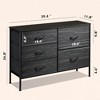 CAVINAS 5-Drawer Dresser for Bedroom, Multi-Purpose Chest of Drawers with Wooden Top & Metal Frame, Storage Cabinet  for Closet/Entryway/Nursery - 2 of 3