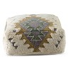 Lyssa Jacquard Fabric Southwest Pattern - Steve Silver Co.: Cotton Blend, No Assembly, Padded Ottoman Bench - 3 of 3