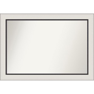 Amanti Art Ellie Non-Beveled Framed Bathroom Vanity Wall Mirror - 1 of 4