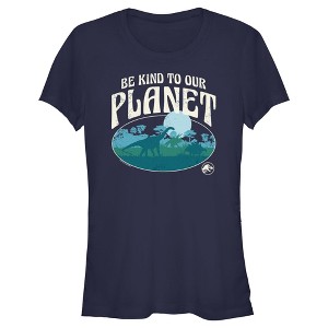 Junior's Women Jurassic World Be Kind to Our Planet T-Shirt - 1 of 4