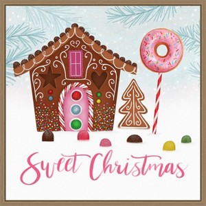 Amanti Art Sweet Holidays I by Victoria Borges Canvas Wall Art Print Framed 22-in. W x 22-in. H. - 1 of 4