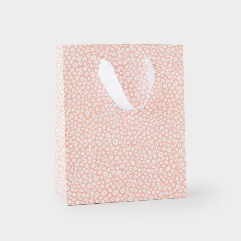 Small Rose Gift Bag Floral White/Rose - Sugar Paper&#8482; + Target, 1 of 5