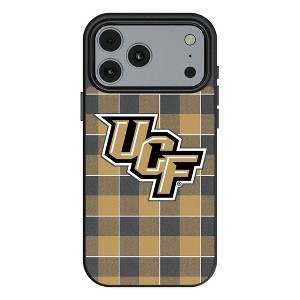 NCAA Big 12 Universities Plaid MagSafe Compatible Cell Phone Case for Apple iPhone 17 Series - 1 of 4