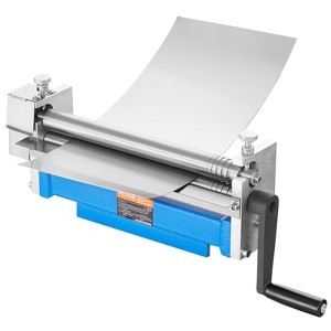 VEVOR Slip Roll Machine, 12.6 inches Forming Width in 20 Gauge Capacity, Sheet Metal Slip Roller Rolling Bending Machine, Blue - 1 of 4