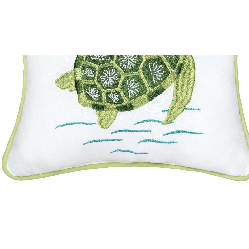 C&F Home Green Turtle Pillow, 3 of 4