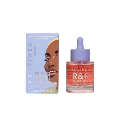 Undefined Beauty R&R Sun Elixir SPF 30 Facial Glow Oil