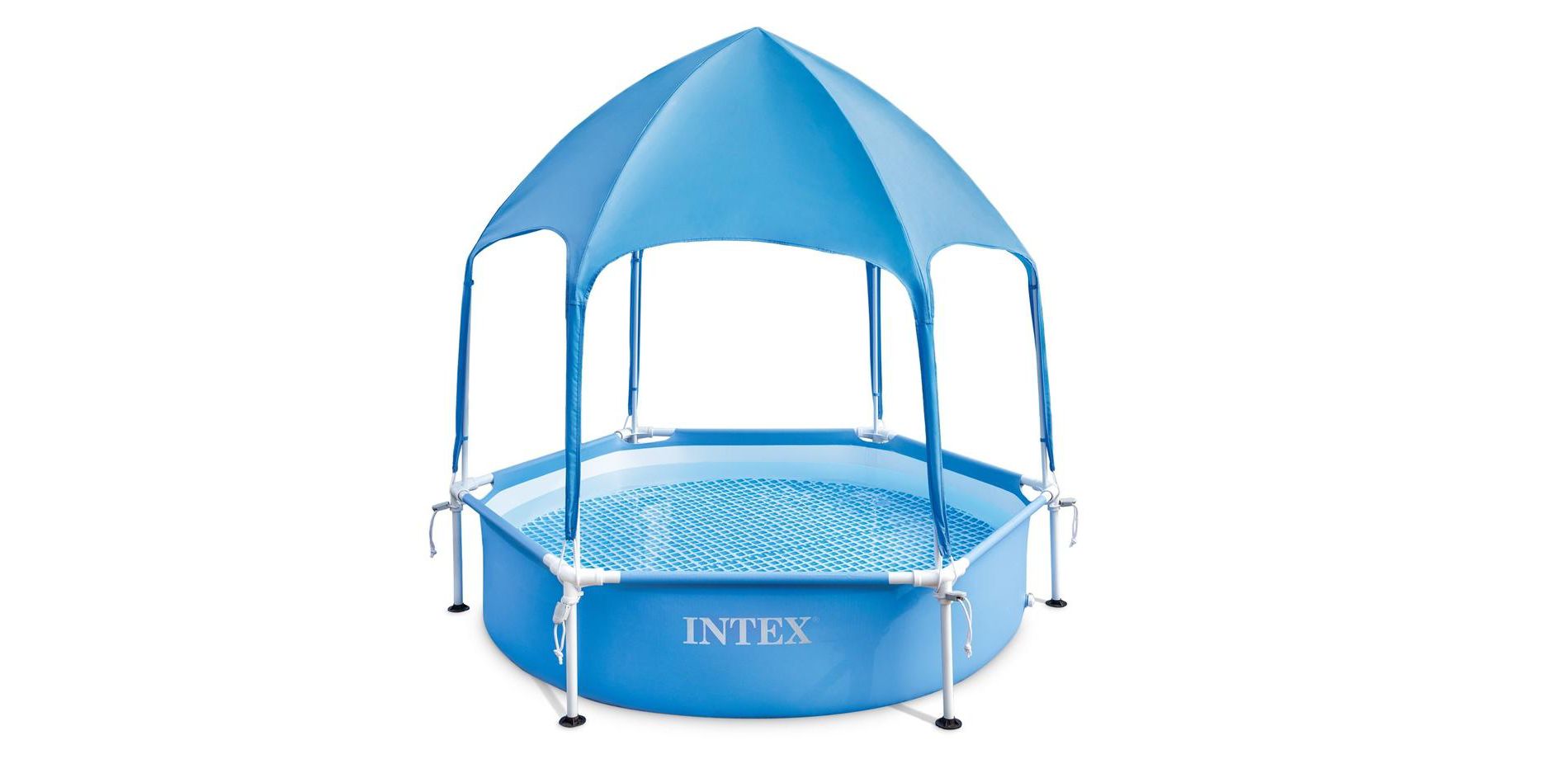 Intex 28209EP Canopy Metal Frame Above Ground Swimming Pool