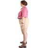 HalloweenCostumes.com Women's Plus Size Jurassic Park Dr. Ellie Sattler Halloween Costume | Adult Park Explorer Outfit - 3 of 4