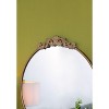 PAGED Bathroom Mirror, Wall Mirror with Metal Frame and Reinforced Hook, Vanity Mirror for Bathroom, Bedroom - 2 of 4