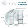 Polycarbonate Greenhouse for Outdoors in Winter - 2 of 4