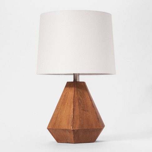 Small wooden hot sale lamp table